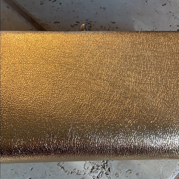 VINTAGE Gold Clutch - Picture 3 of 7